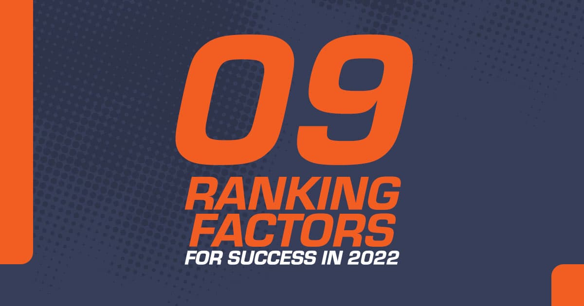 Ranking Factors 2022