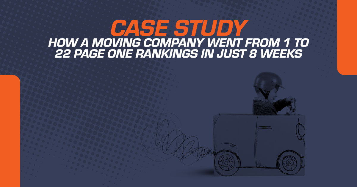 Moving Company in Dubai - SEO case study